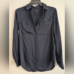 J. Crew Women's Dark Blue Shirt Jacket